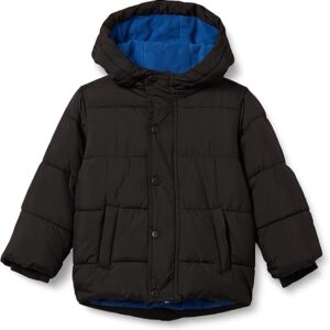 Toddlers, and Boys' Heavyweight Hooded Puffer Jacket